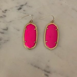 Kendra Scott Jewelry - Kendra Scott Elle Earrings- Hot Pink Kendra Scott Jewelry - Kendra Scott Elle Earrings- Hot Pink
